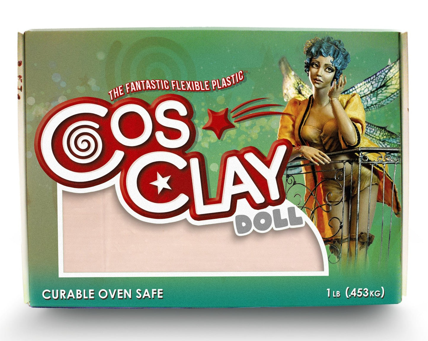 Cosclay Doll - Angelic Rose Lite - Flexible Polymer Clay