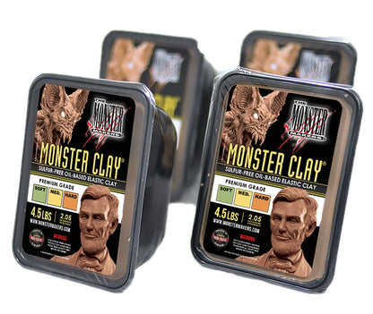Monster Clay Premium Grade Modeling Clay (18lb Case)