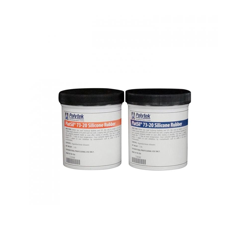 Polytek PlatSil 73-20 Platinum Silicone Rubber