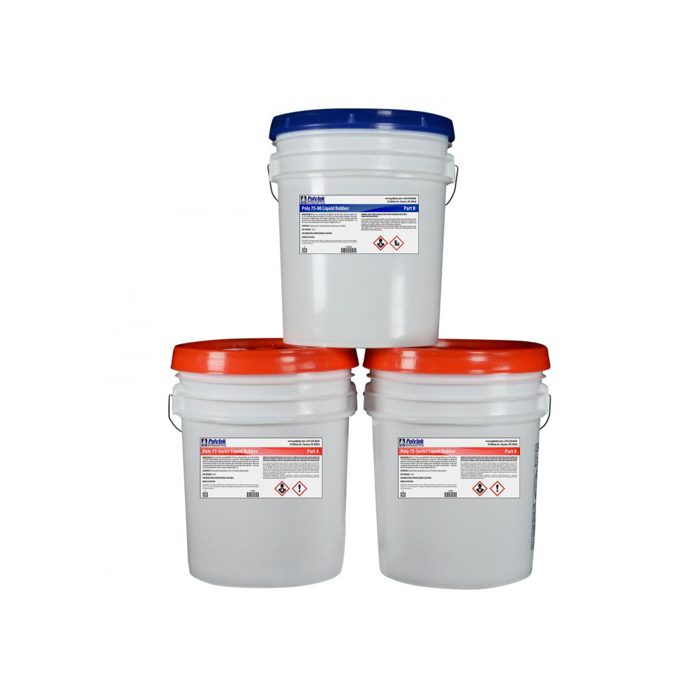 Polytek Poly 75-80 Liquid Polyurethane Rubber