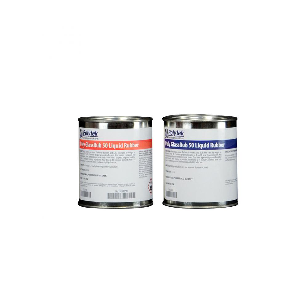 Polytek GlassRub 50 Polyurethane Liquid Rubber