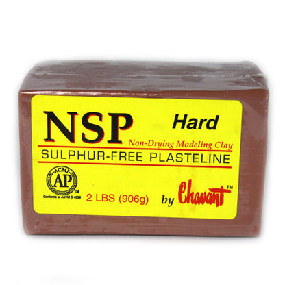 Chavant NSP (Non Sulphurated Plasteline) Brown - 10lbs (1/4 Case)