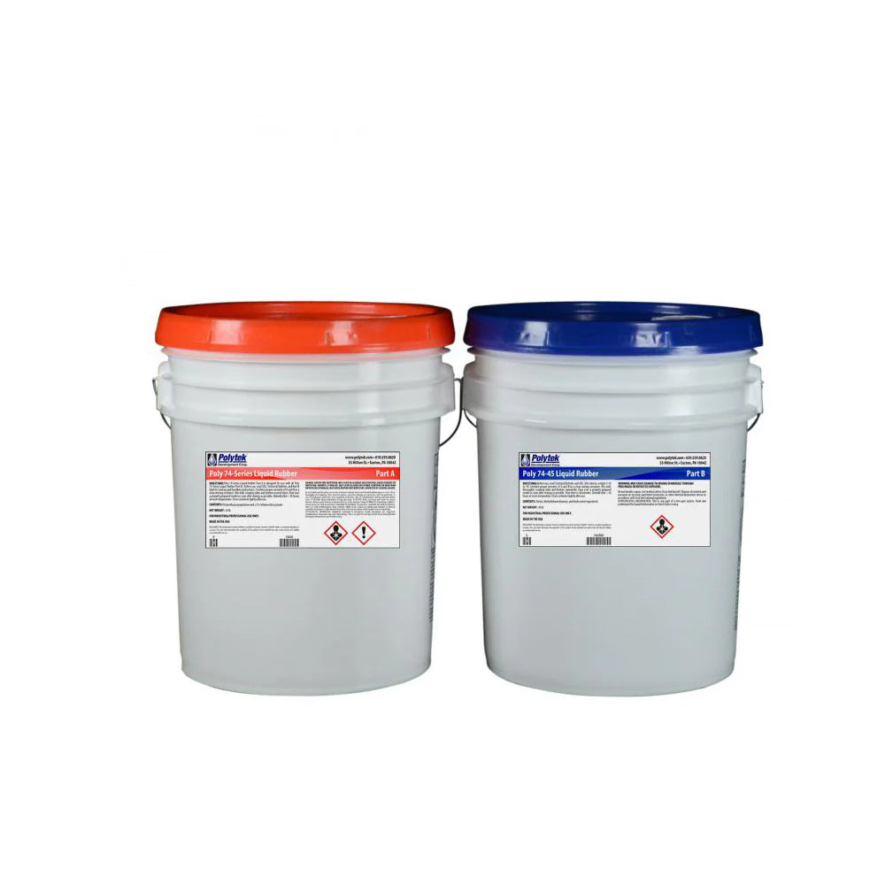 Polytek Poly 74-45 Liquid Polyurethane Rubber – American Fine Arts Supplies