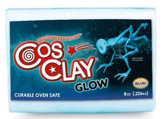 Cosclay Elements - Glow Blue - 8oz