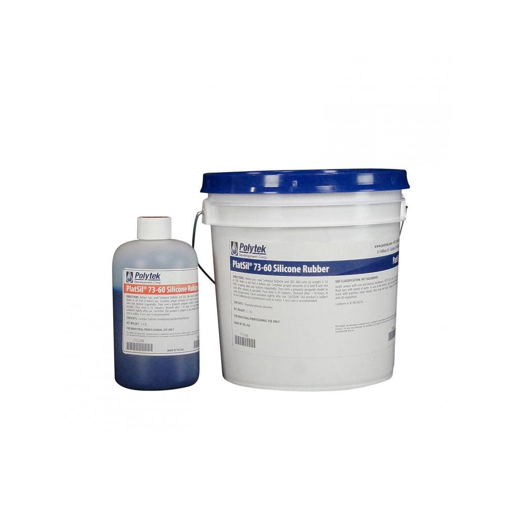 Polytek PlatSil 73-60 Platinum Silicone Rubber - AFA Supplies ...