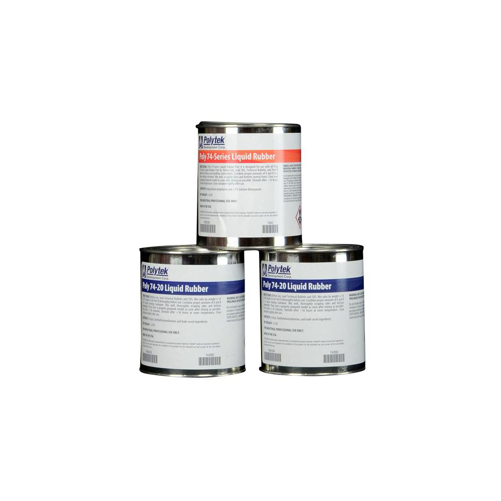 Polytek Poly 74-20 Liquid Polyurethane Rubber - AFA Supplies – American ...