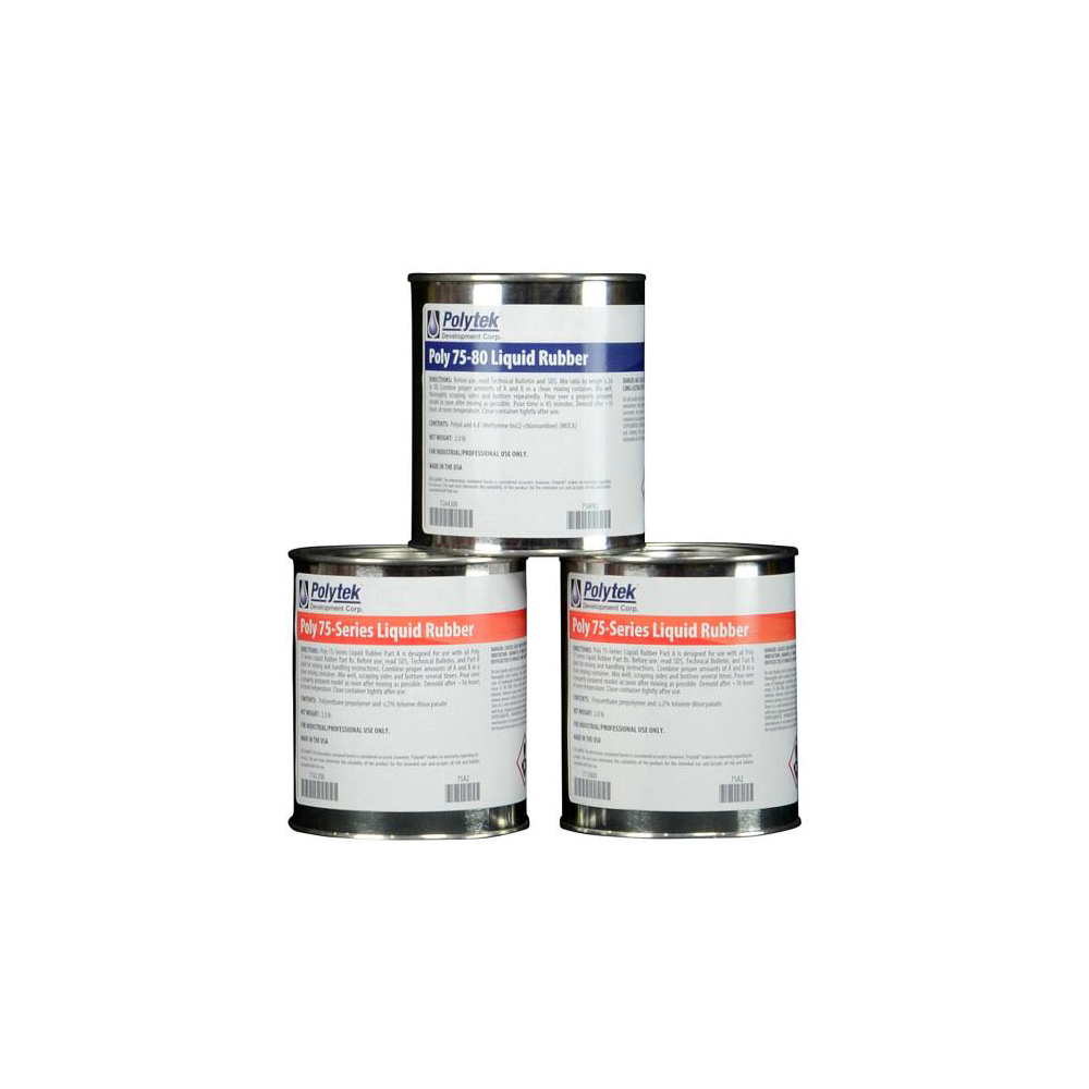 Polytek Poly 75-80 Liquid Polyurethane Rubber - AFA Supplies – American ...
