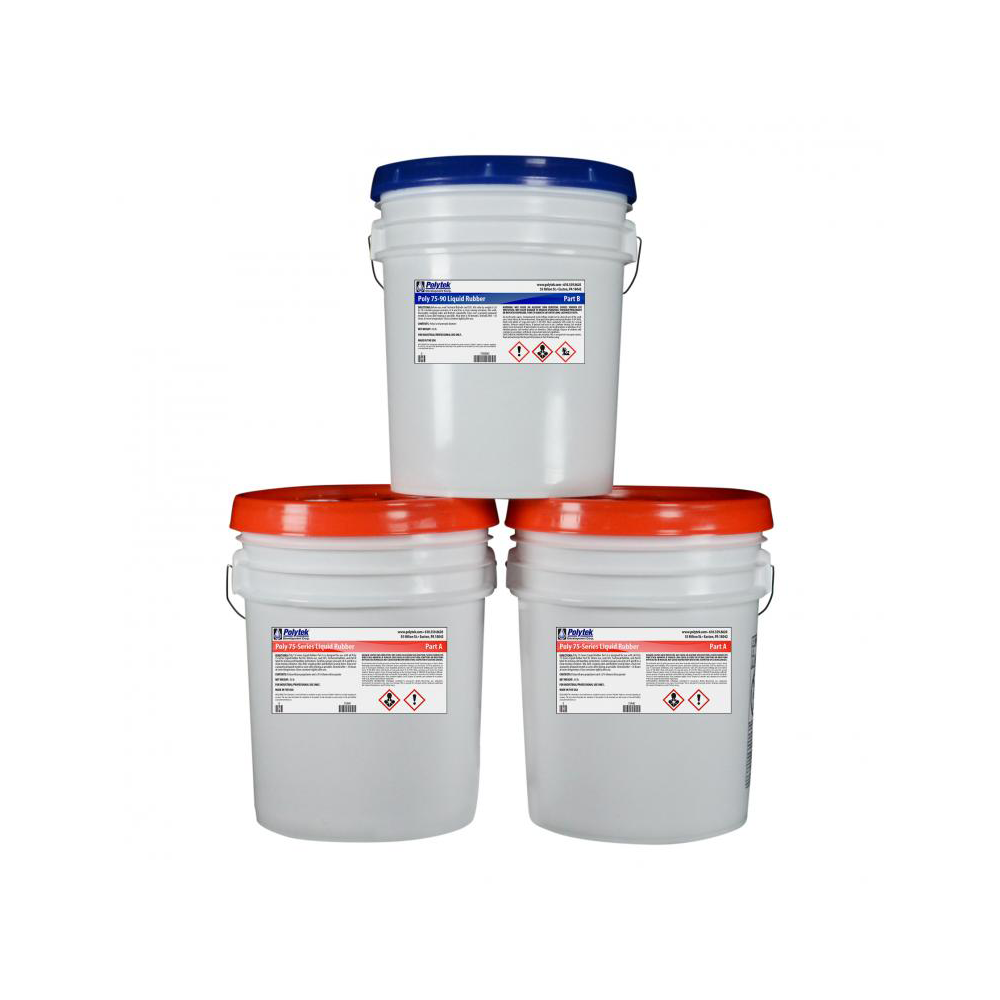 Polytek Poly 75-90 Liquid Polyurethane Rubber - AFA Supplies – American ...