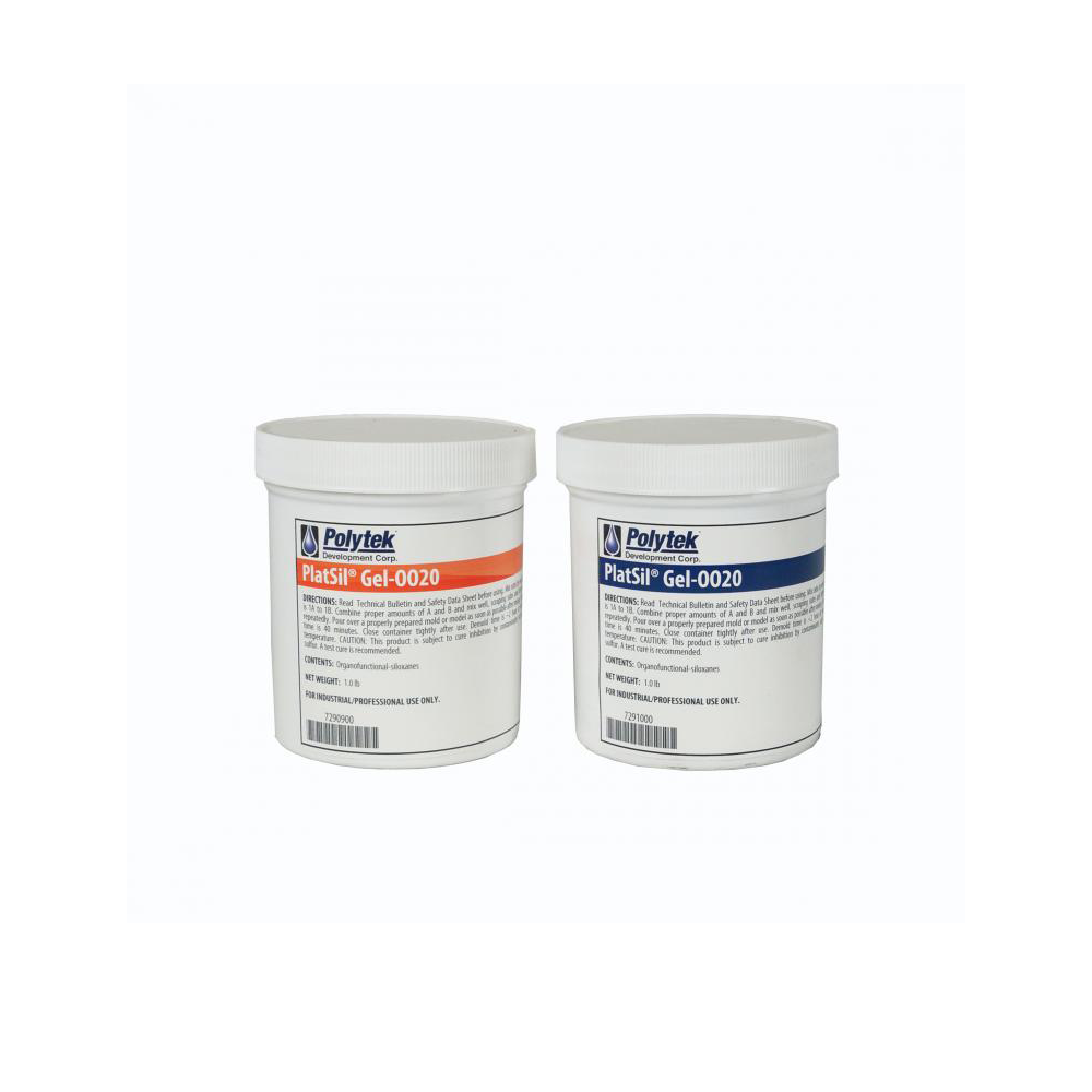 Polytek PlatSil Gel-OO20 Platinum Silicone Rubber - AFA Supplies ...