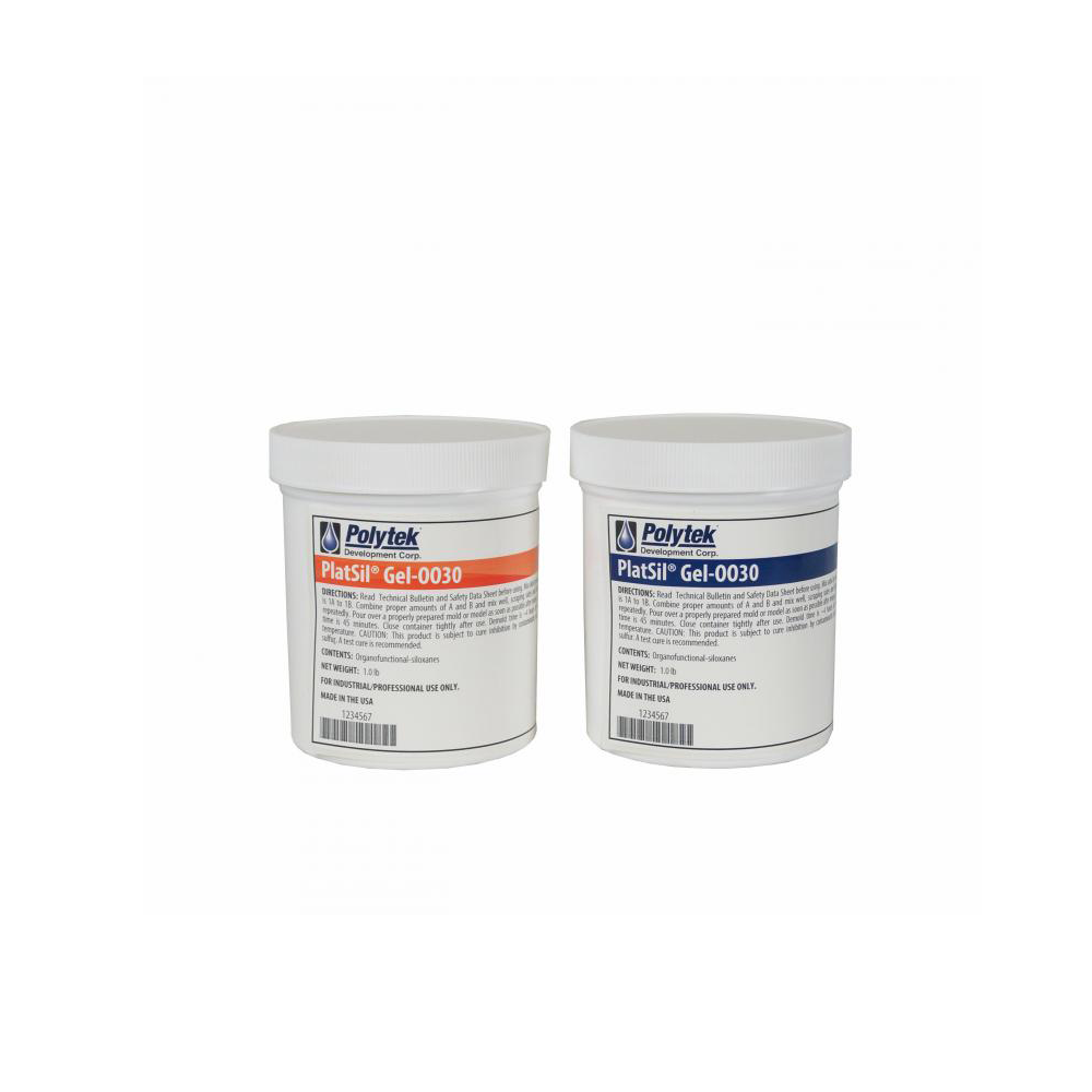 Polytek PlatSil Gel-OO30 Platinum Silicone Rubber - AFA Supplies ...