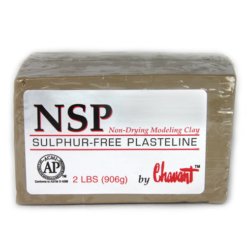 Chavant NSP (Non Sulphurated Plasteline) Tan - 10lbs (1/4 Case)