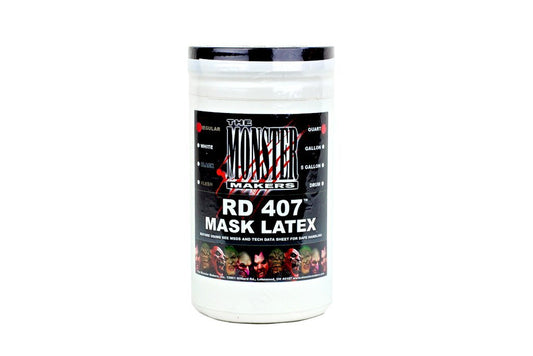 Monster Makers RD-407 Mask Latex (Bat Black) - 1 Quart